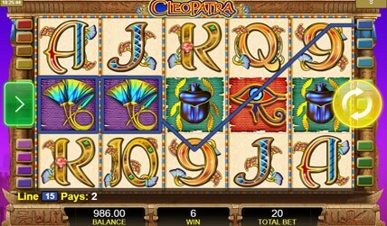 Play Free Cleopatra Slot Machine